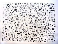 Mascara on Paper 36 x 48