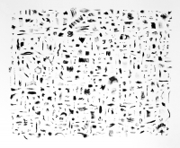 mascara on paper 60 x 48